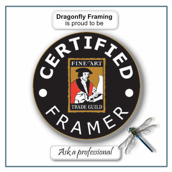 Certified Framer . Dragonfly Picture Framing | Bicester | Oxfordshire