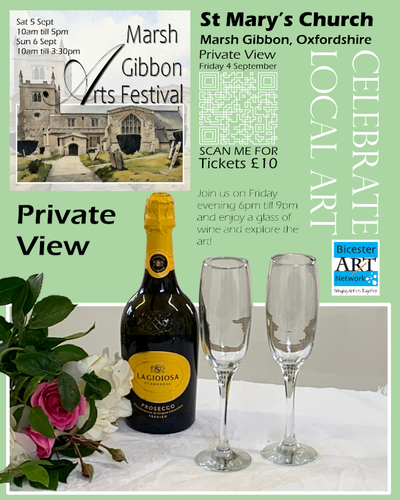Social Media Private View Marsh Gibbon Art Festival